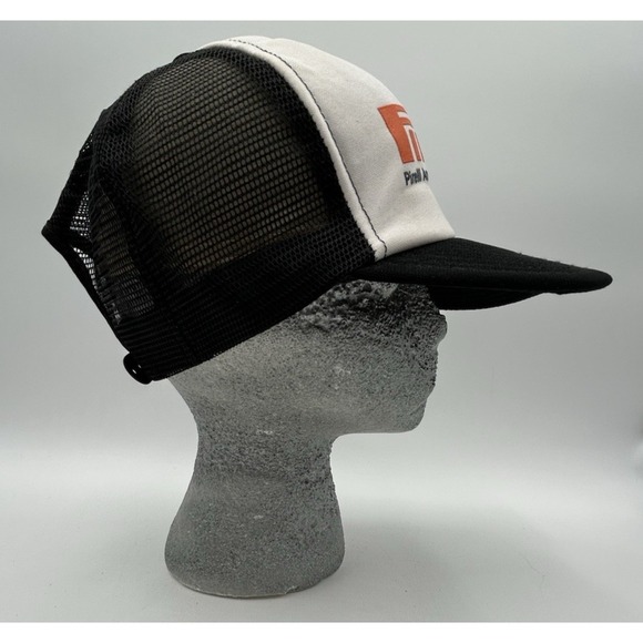 Vintage 90's Pirelli Armstrong Tire‎ Corp Snapback Hat Trucker Style Made In USA - Picture 3 of 7